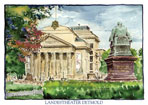 Postkarte Landestheater